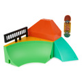 Tech Deck  X-Connect  Park Creator - 1 Miniatoura Troxosanida kai 1 Rampa